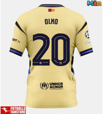Barcelona Dani Olmo #20 Bortatröja 2025-26 Kortärmad